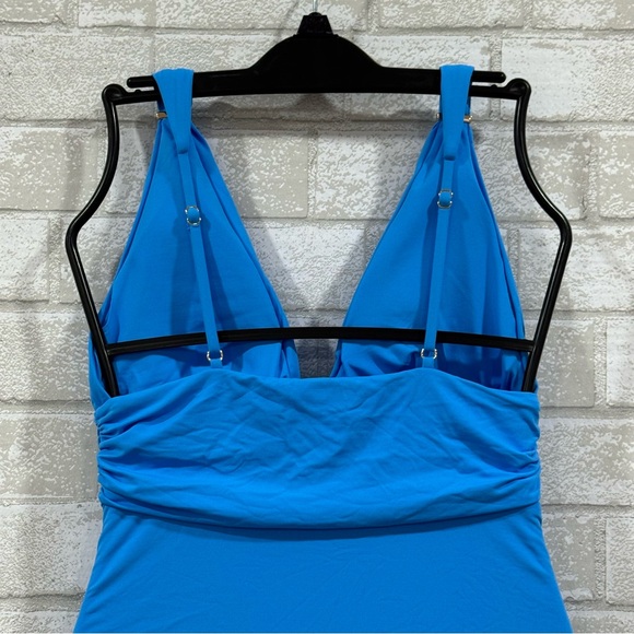 MELISSA ODABASH PANAREA ONE PIECE SWIMSUIT - OCEAN - SZ - 10 .US - Picture 8 of 14